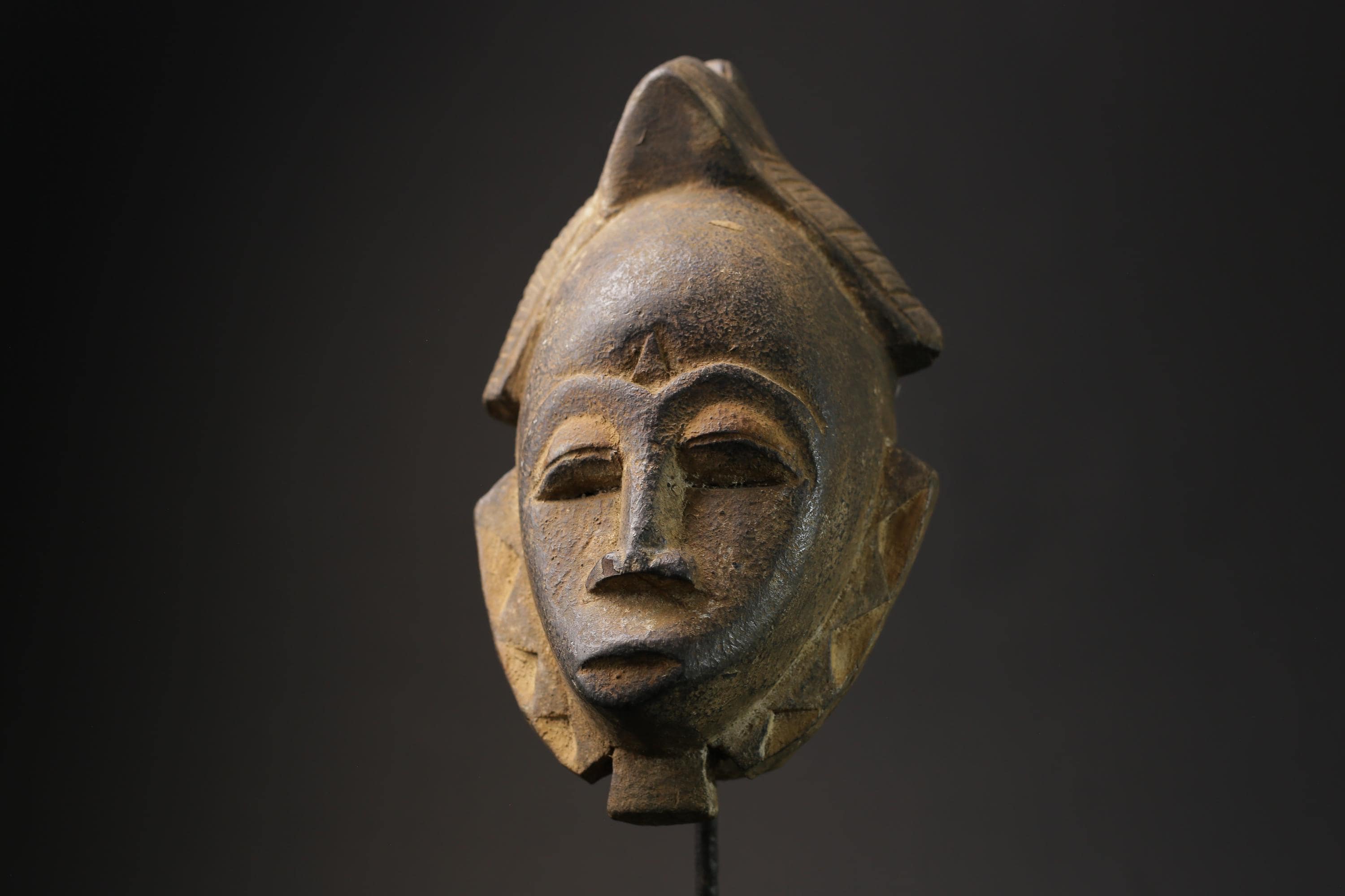 african wood mask antiques Guro Wood Hand Carved Vintage Wall Hanging masks for wall-5655