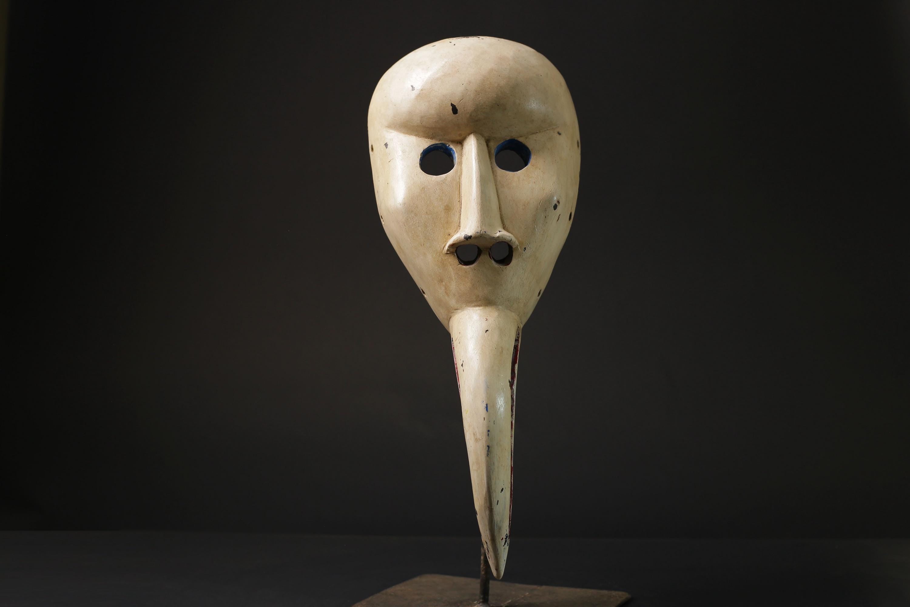 african wood mask antiques Home Déco Tribal Mask Vintage Dan Kran Mask Wood-8522