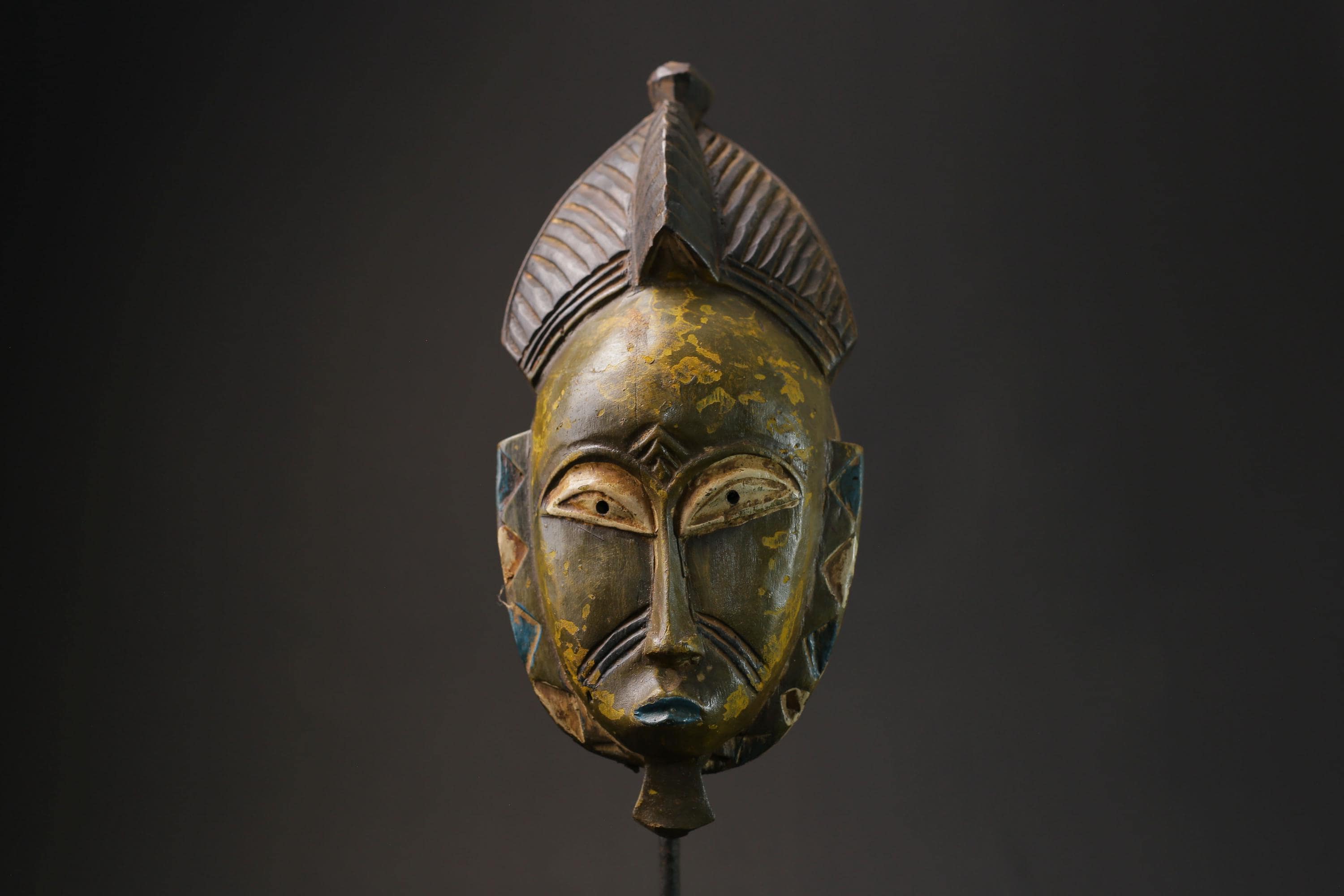 African Tribal Wood masks Guro vintage African mask large African mask masks for wall-G2412