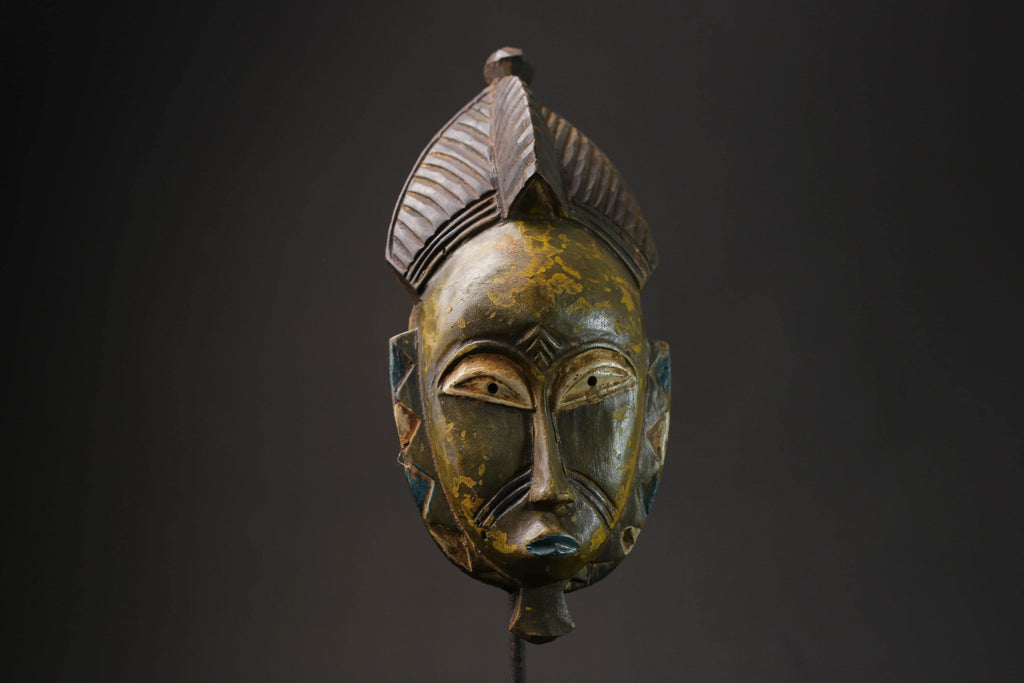 African Tribal Wood masks Guro vintage African mask large African mask masks for wall-G2412