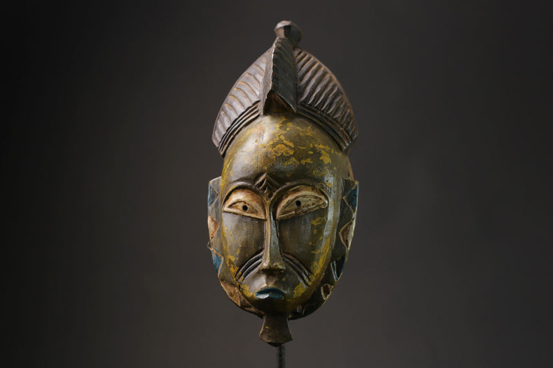 African Tribal Wood masks Guro vintage African mask large African mask masks for wall-G2412