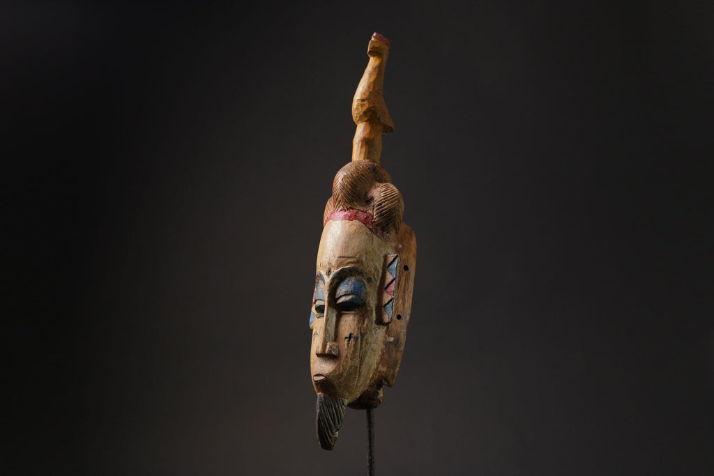African Tribal Wood masks Guro vintage African mask large African mask masks for wall-G2416