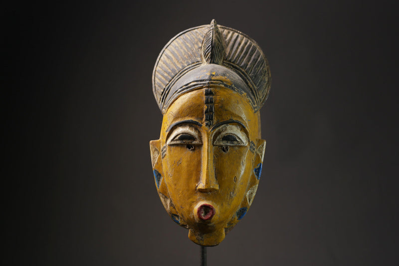 African Tribal Wood masks Guro vintage African mask large African mask masks for wall-G2417