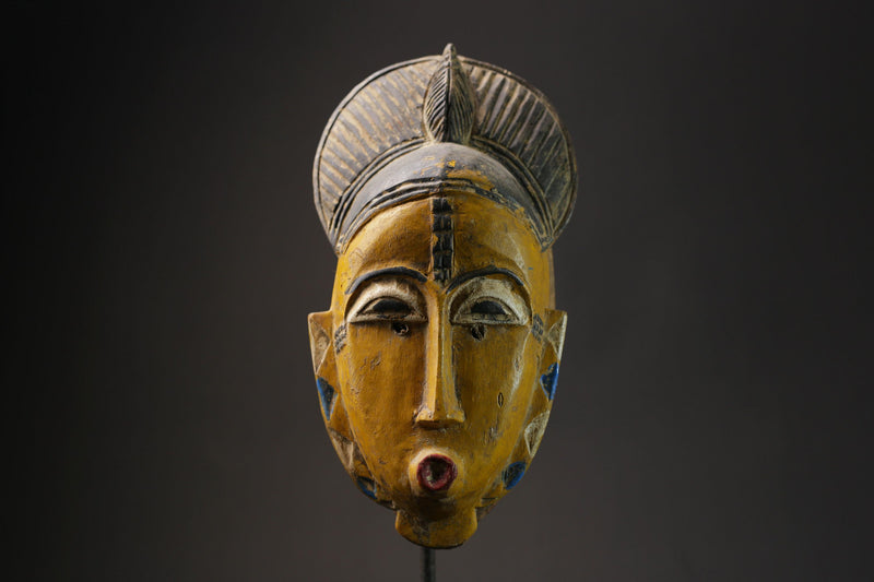African Tribal Wood masks Guro vintage African mask large African mask masks for wall-G2417