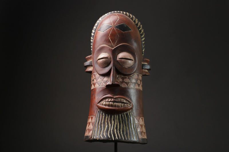 African Tribal Wood masks Guro vintage African mask large African mask masks for wall-G2418
