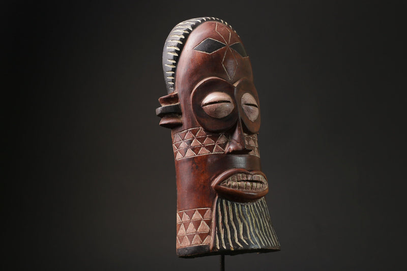 African Tribal Wood masks Guro vintage African mask large African mask masks for wall-G2418