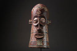 African Mask Tribal Mask Guro Mask vintage African Art Baule Antique masks for wall-G2423
