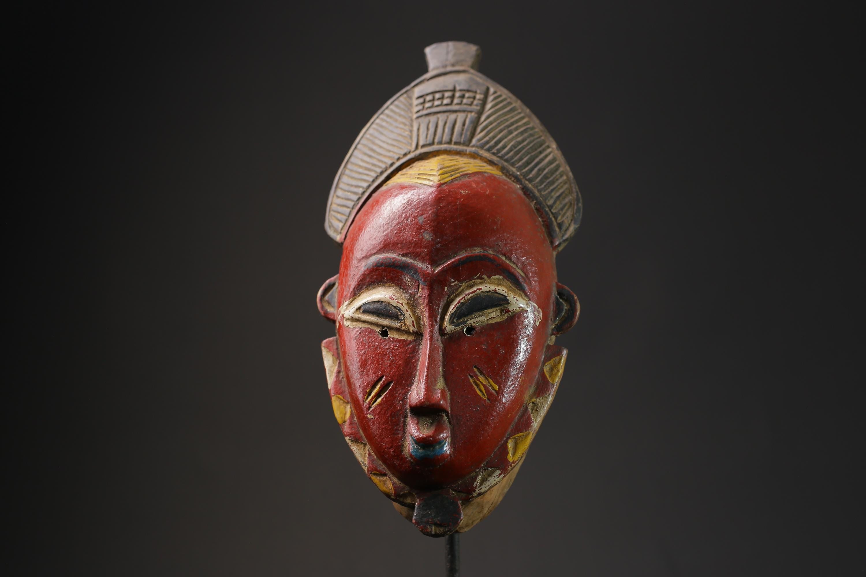 African Tribal Wood masks Guro vintage African mask large African mask masks for wall-G2424