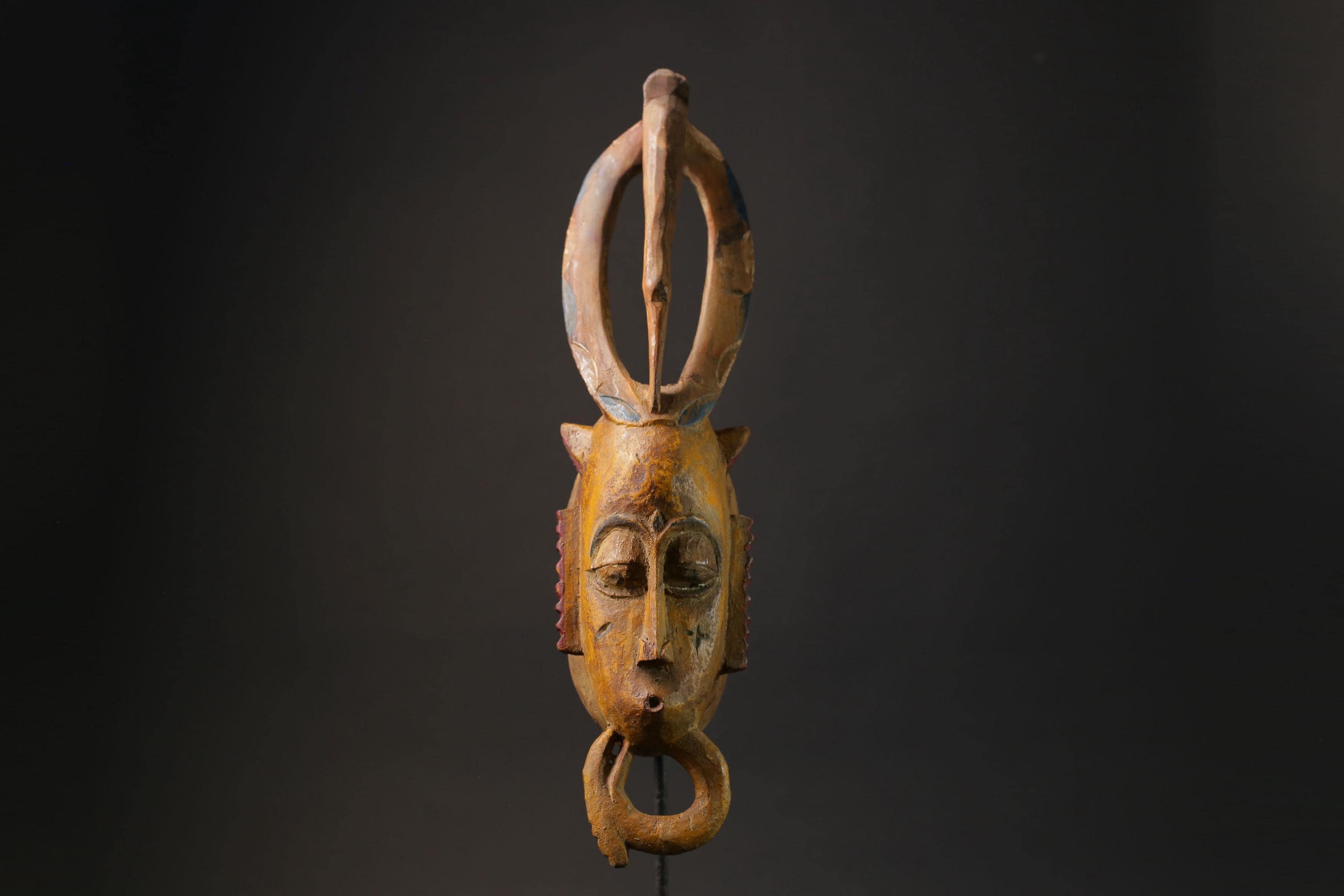 African Tribal Wood masks Guro vintage African mask large African mask masks for wall-G2430