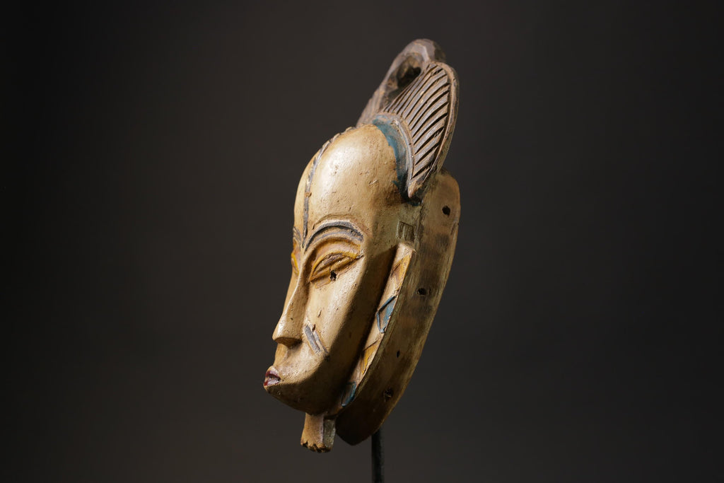 African Tribal Wood masks Guro vintage African mask large African mask masks for wall-G2437