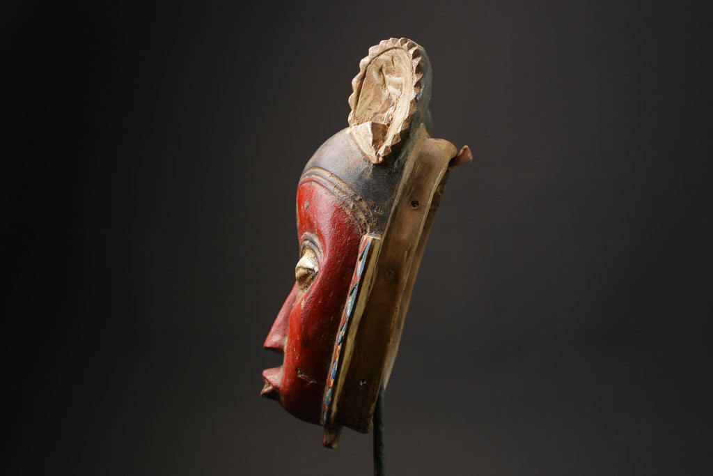 African Tribal Wood masks Guro vintage African mask large African mask masks for wall-G2440