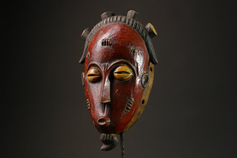 African Mask From The Guru Tribe Art Baule Mask Wall Tribal masks for wall-G2697