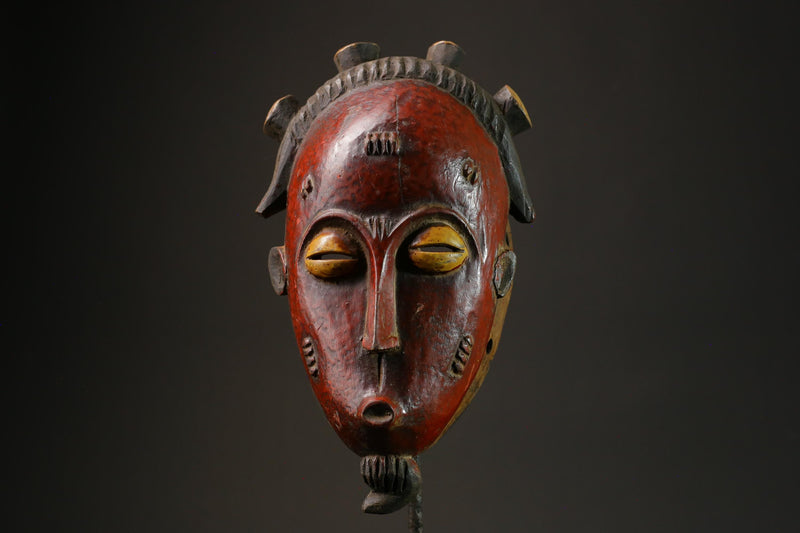 African Mask From The Guru Tribe Art Baule Mask Wall Tribal masks for wall-G2697