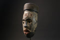African mask antiques tribal Bwami Primitive Art Collectibles Wood GURO masks for wall-5592