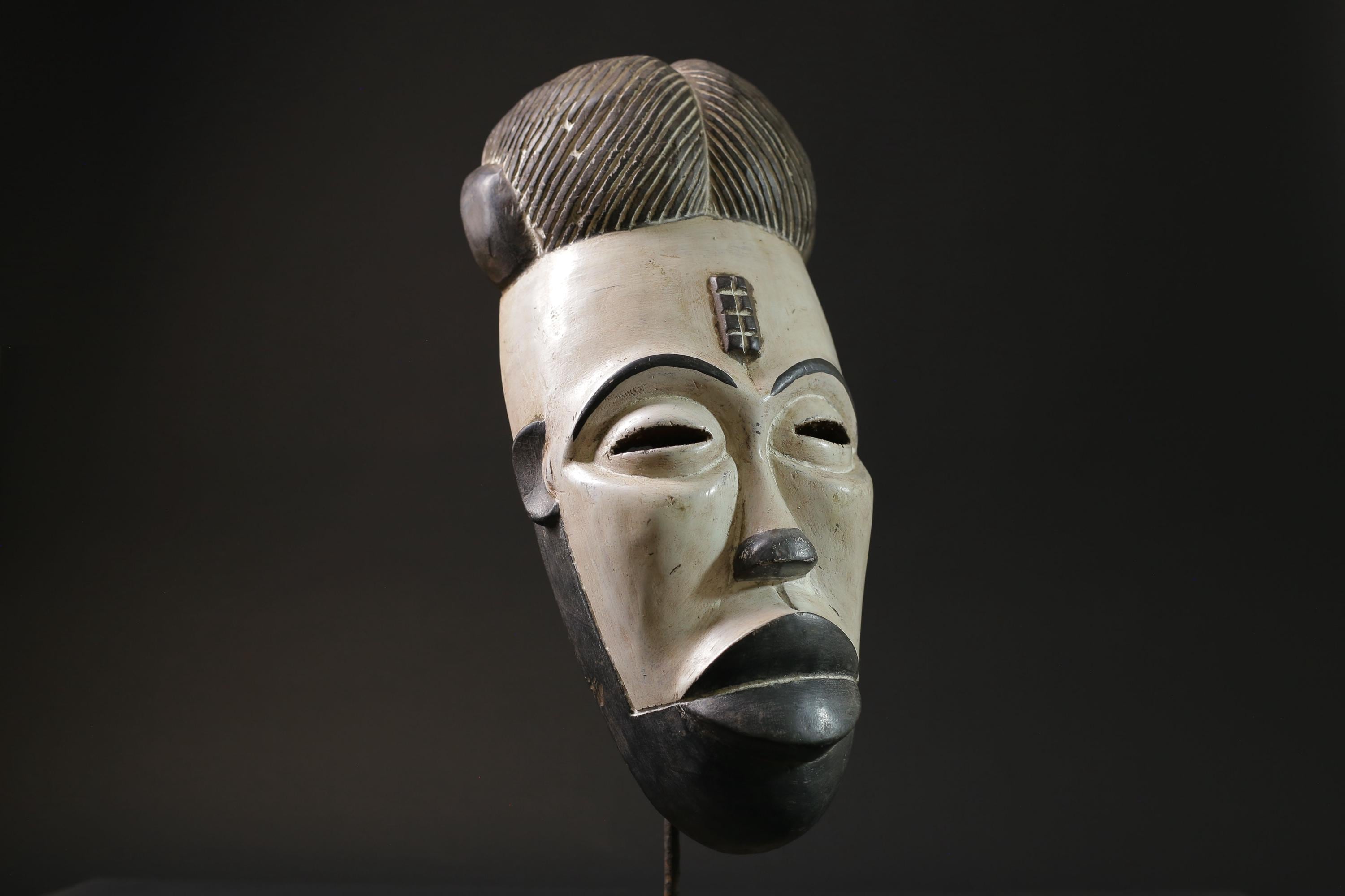 African Mask Tribal Face Mask Home Décor Carved Wall Hanging Guro masks for wall-7050