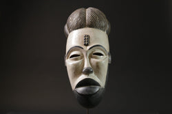 African Mask Tribal Face Mask Home Décor Carved Wall Hanging Guro masks for wall-7050