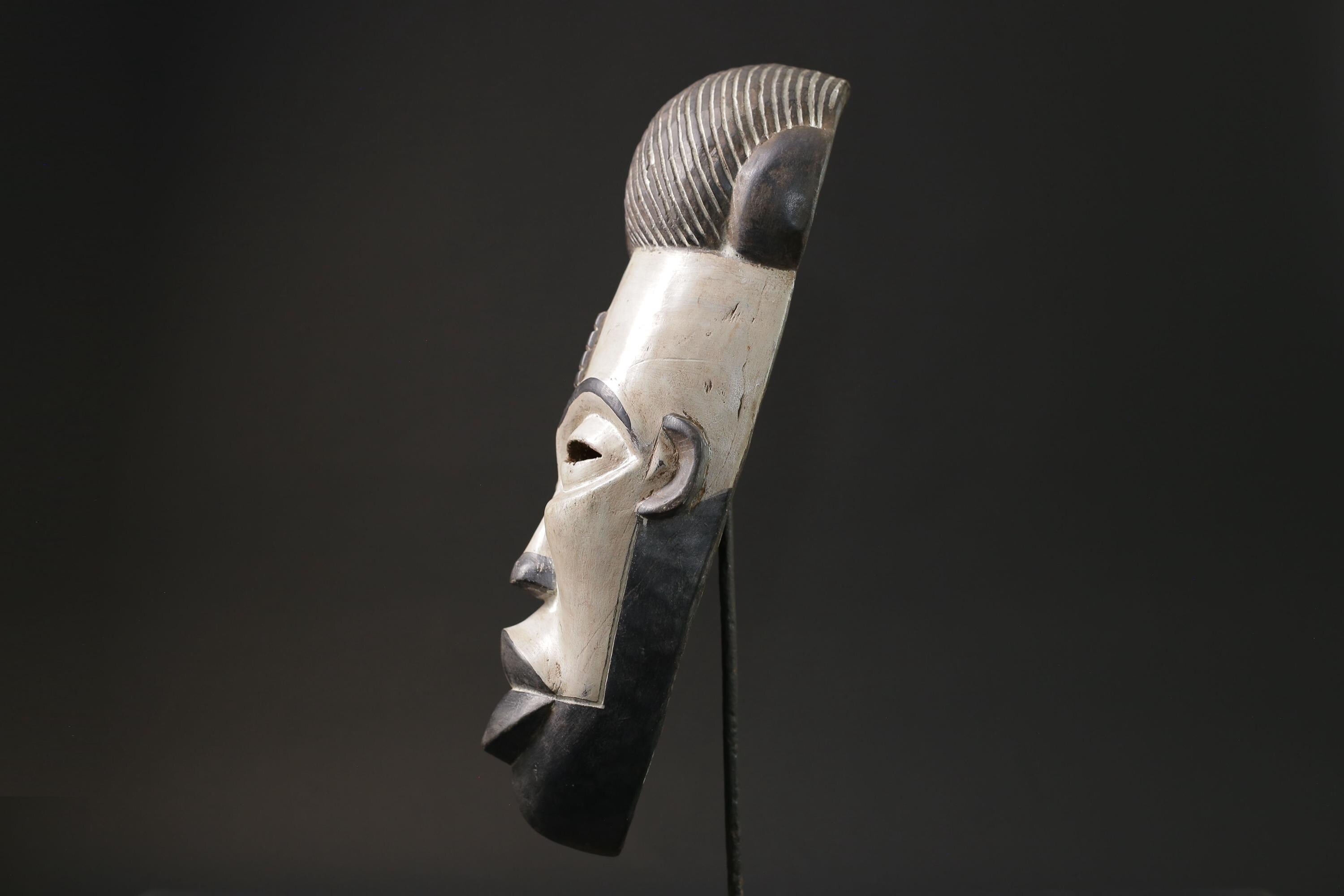 African Mask Tribal Face Mask Home Décor Carved Wall Hanging Guro masks for wall-7050