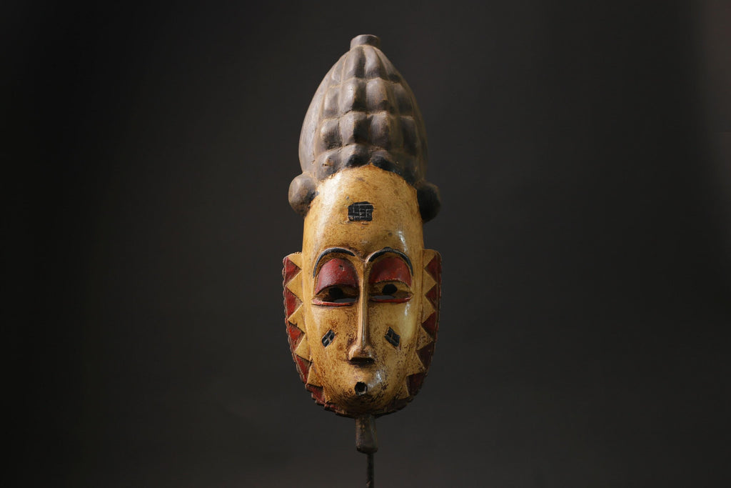 african wood mask antiques Carved Wooden Wall Décor Tribe Art Masks Guro masks for wall-9813
