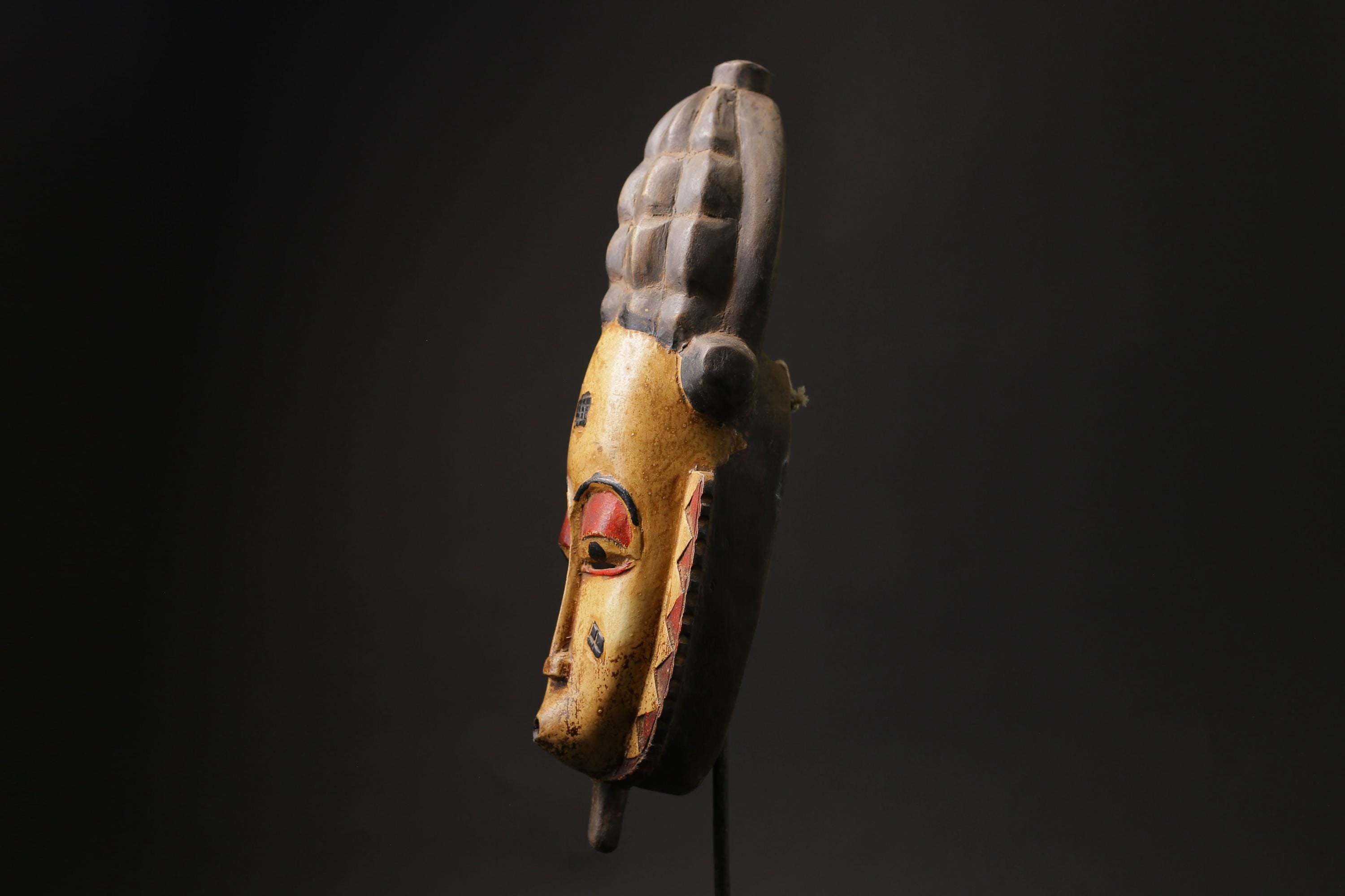 african wood mask antiques Carved Wooden Wall Décor Tribe Art Masks Guro masks for wall-9813