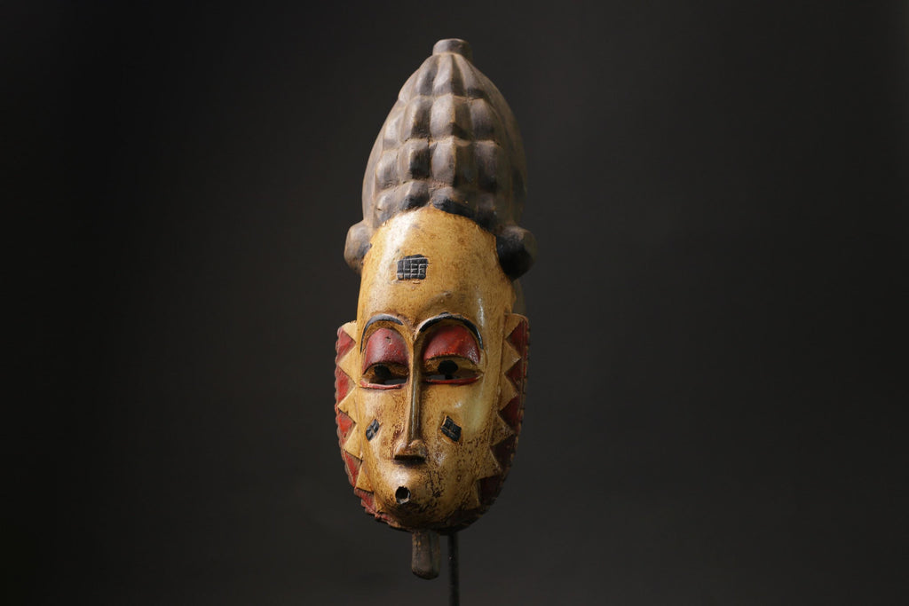 african wood mask antiques Carved Wooden Wall Décor Tribe Art Masks Guro masks for wall-9813