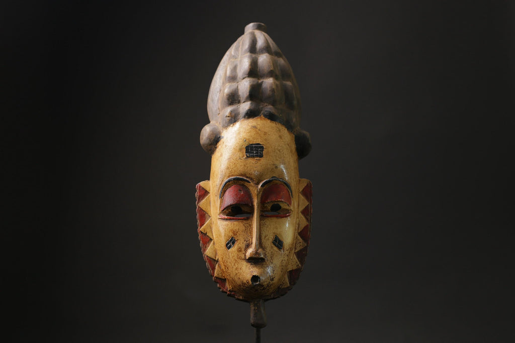 african wood mask antiques Carved Wooden Wall Décor Tribe Art Masks Guro masks for wall-9813