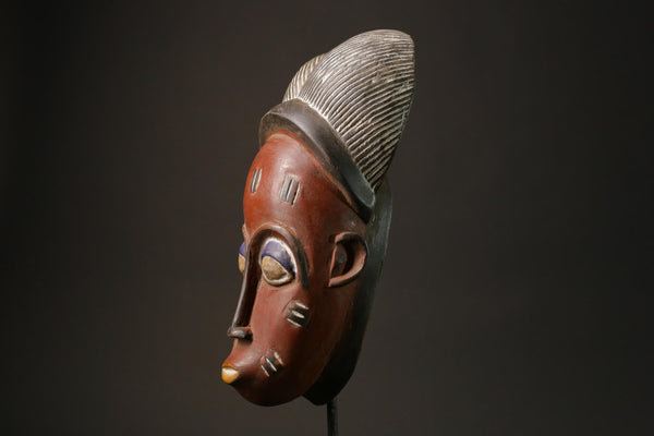 African wood mask antiques Guros Mask african Masks for wall-7356