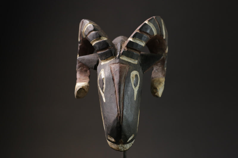 African mask Home Décor Wood Tribal Mask Bobo Antelope Dance masks for wall-9837