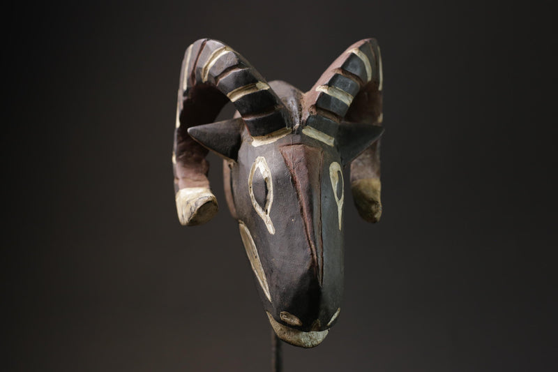 African mask Home Décor Wood Tribal Mask Bobo Antelope Dance masks for wall-9837