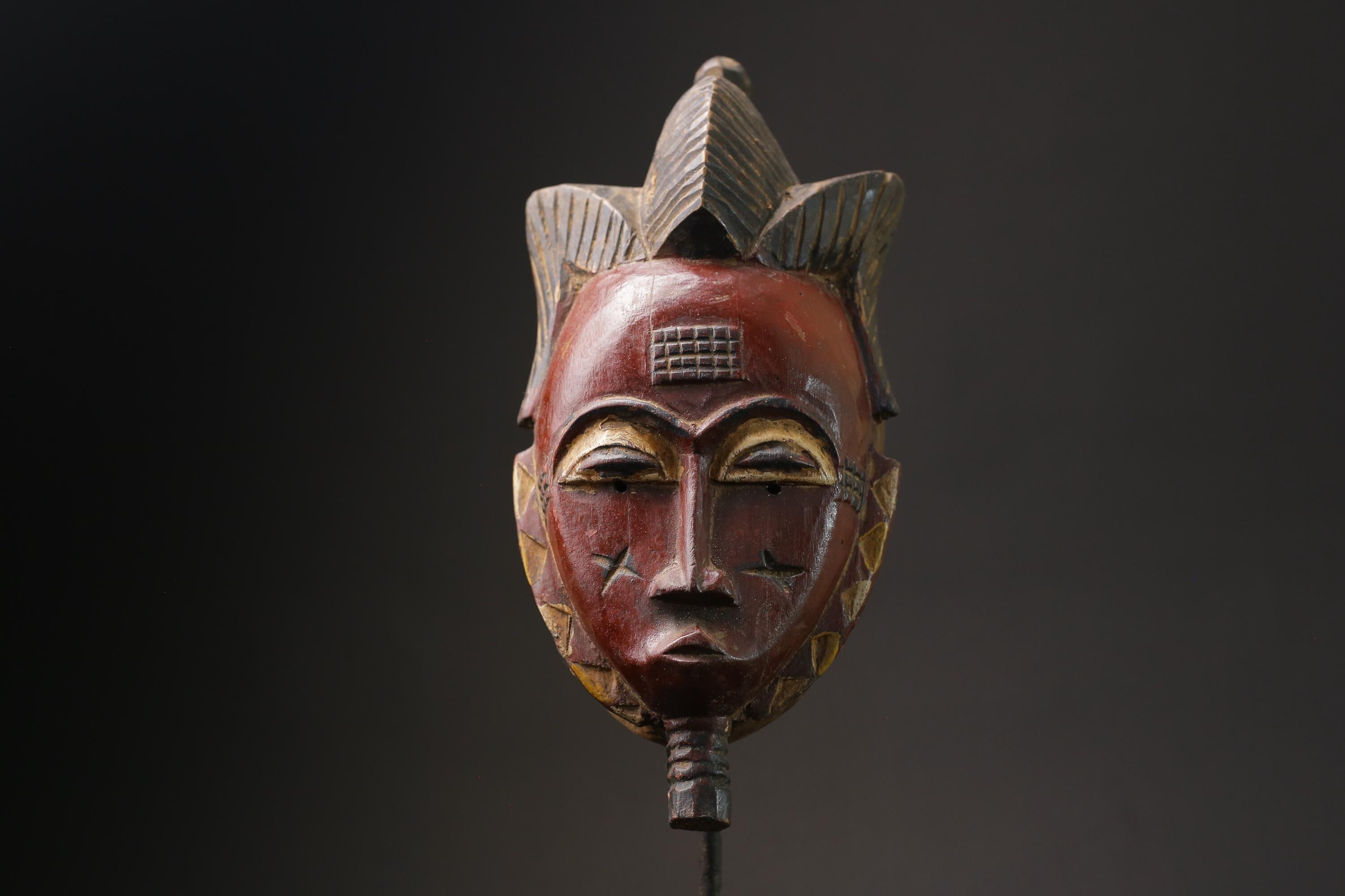 African Tribal Wood masks Hand Carved Home Décor Guru Guro Home Décor masks for wall-G2444