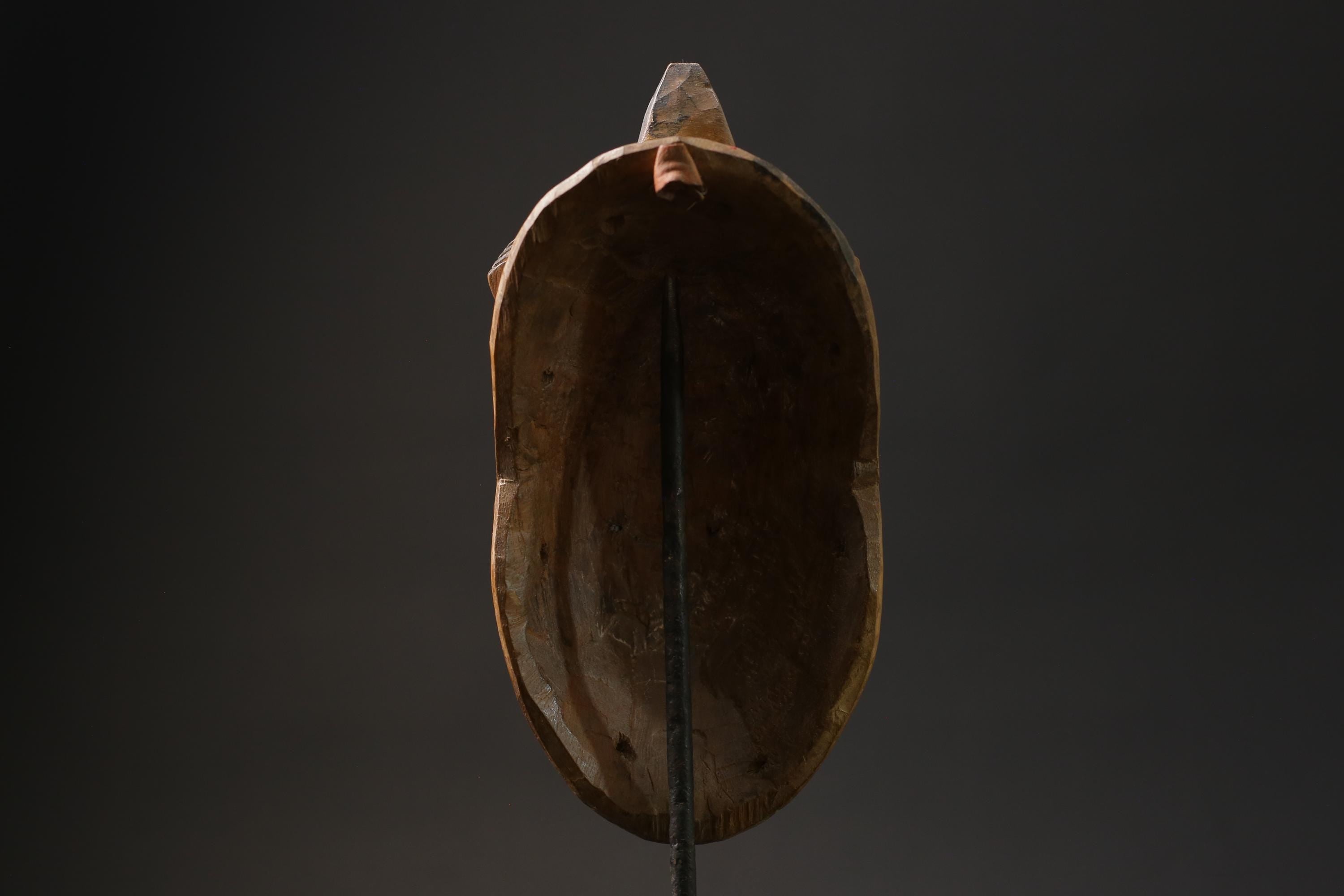 African wood mask antiques Face Vintage Wood Carved Hanging Guro masks for wall-G2448