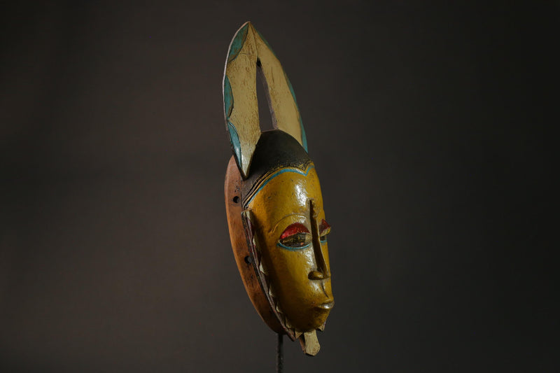 African Antique wood Hand Beautiful african mask Wood guro Masks for wall-G2714