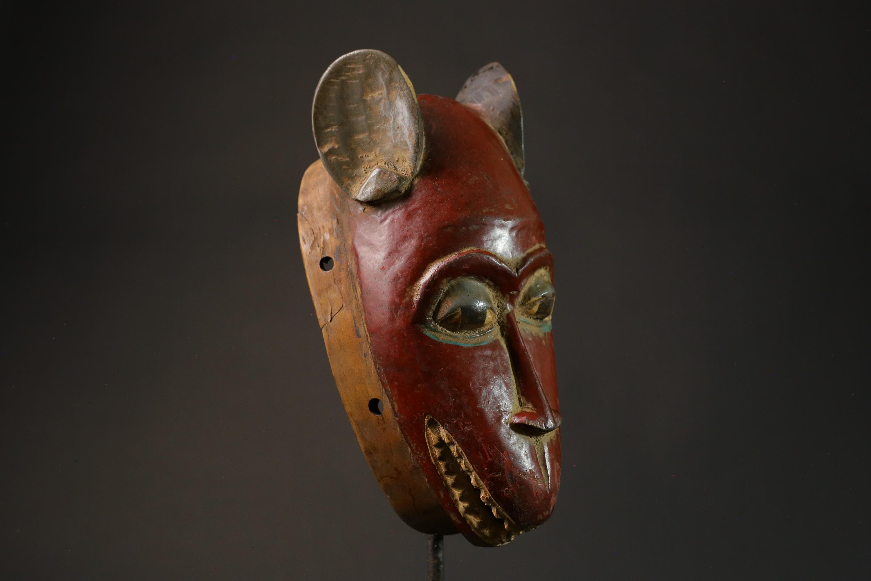 African Decor tribal Baule Wall Hanging Home Décor Liberia Wall Hanging Masks for wall-G2717