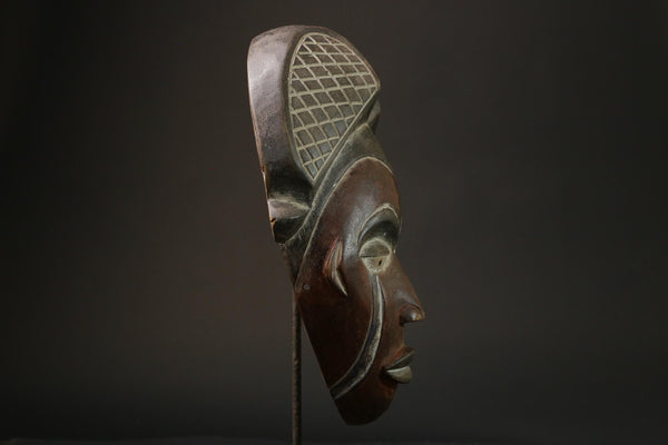 African wood mask Wall Art Igbo Kpong Adomba Masks for wall Hanging-G1021