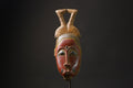 African Tribal Wood masks Hand Carved Guru Guro Home Décor Masks for wall-8574