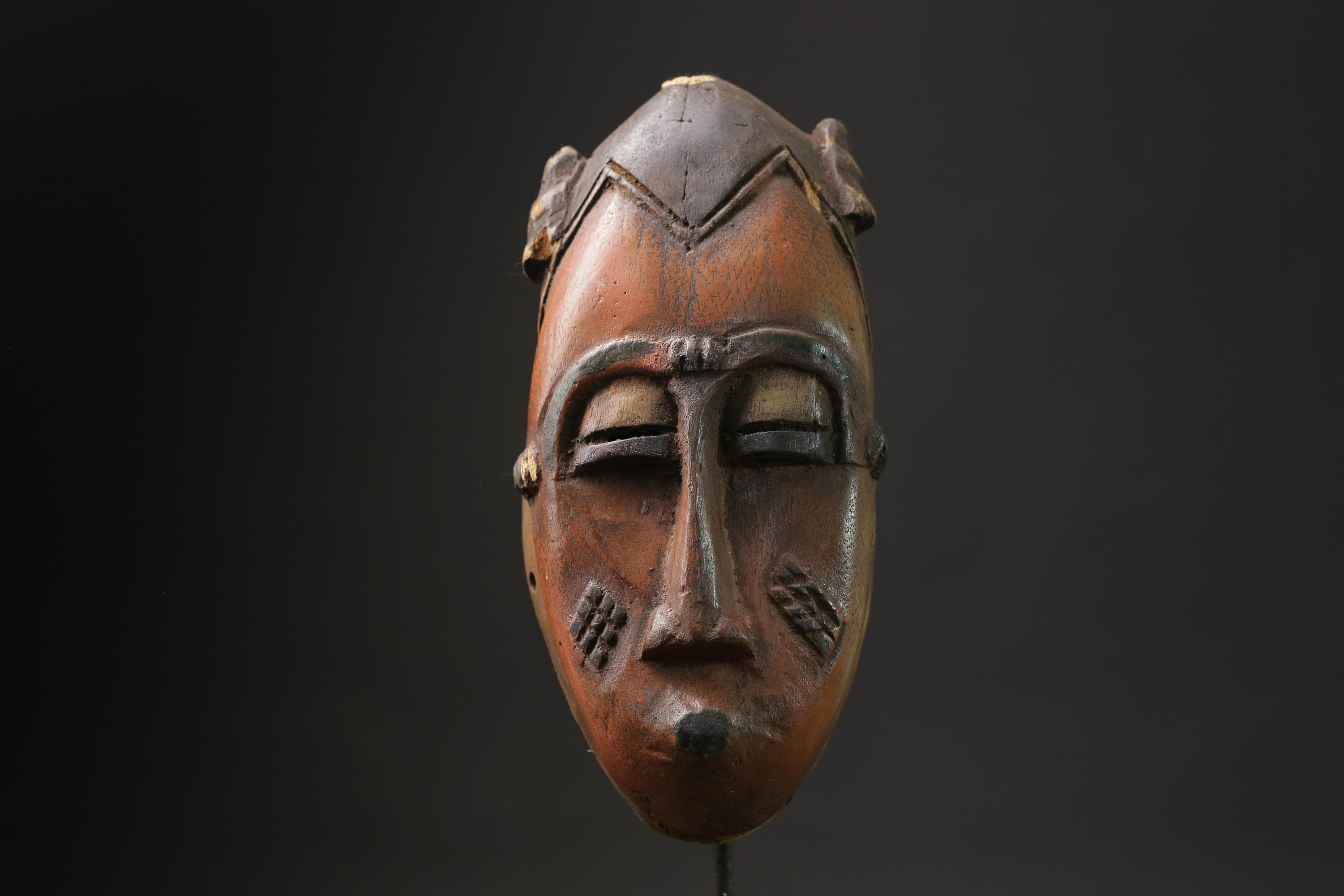 African Tribal Wood masks Guro Antiques mask hand carved Home Décor Masks for wall -5671