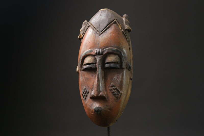 African Tribal Wood masks Guro Antiques mask hand carved Home Décor Masks for wall -5671