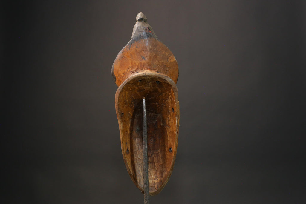 African mask Zaouli Guro Mask Antiques Tribal Face Vintage Wood Carved Masks for wall-G2723