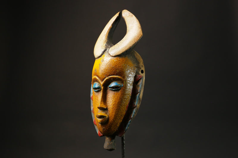 African wood mask antiques Art Handmade Home Décor Guro Masks for wall-G2728