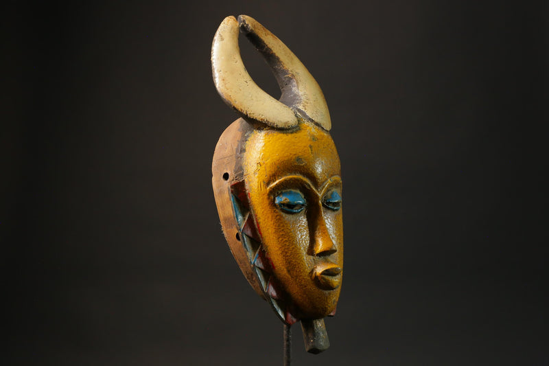 African wood mask antiques Art Handmade Home Décor Guro Masks for wall-G2728