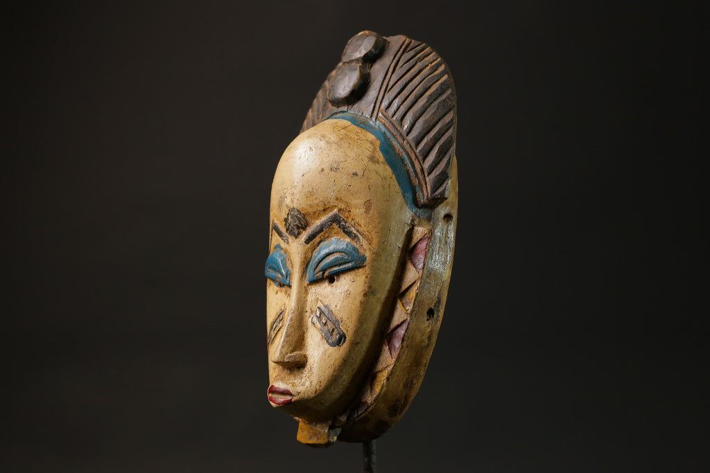 African Decor tribal Baule Wall Hanging Home Décor Liberia Wall Hanging Masks for wall-G2731