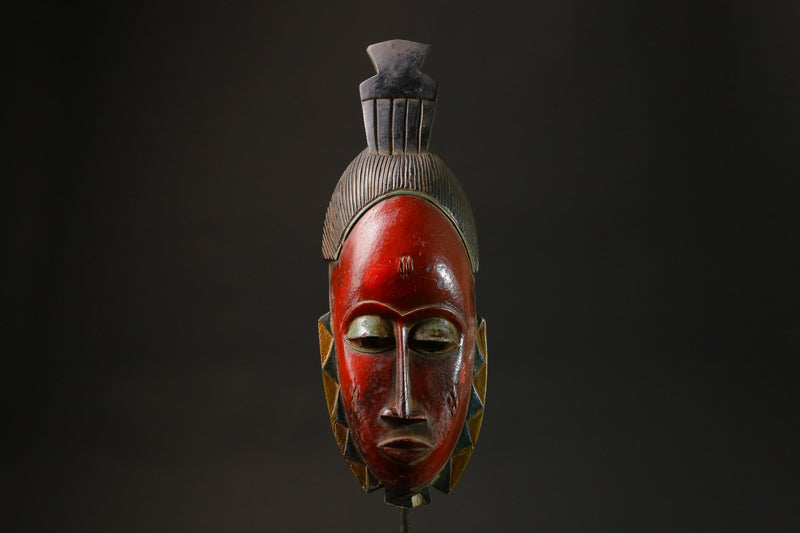 African Antique wood Hand Beautiful african mask Wood guro Masks for wall-G2732