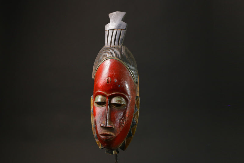 African Antique wood Hand Beautiful african mask Wood guro Masks for wall-G2732