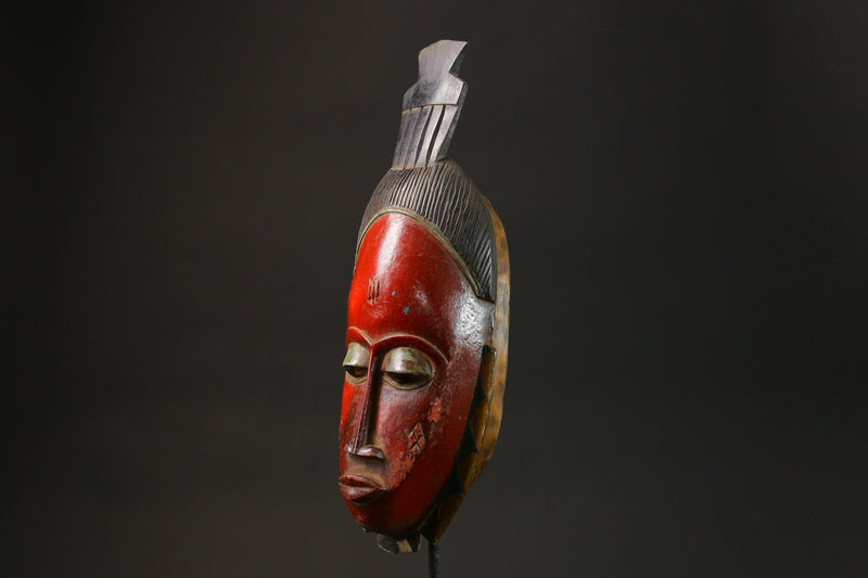 African Antique wood Hand Beautiful african mask Wood guro Masks for wall-G2732