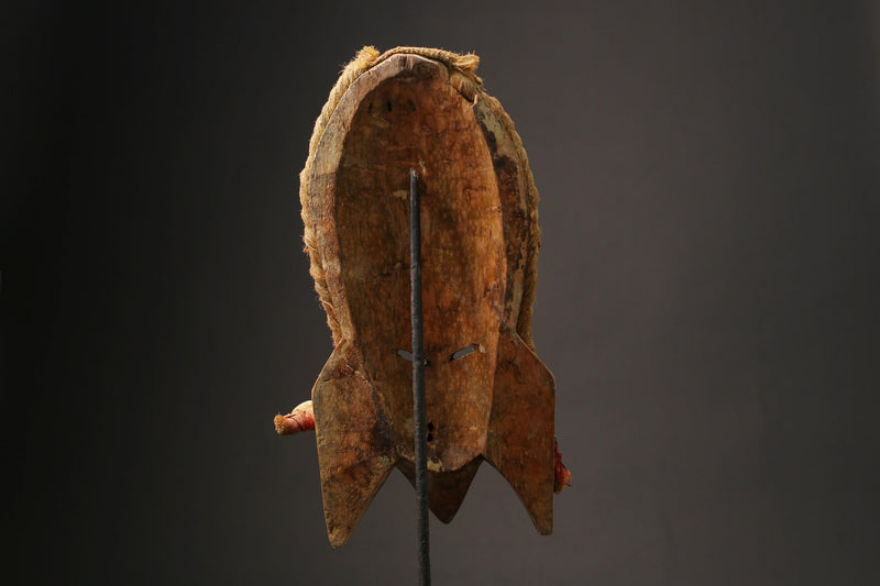 african wood mask antiques Ghana Mask Tribal Mask Handmade vintage Masks for wall-9867