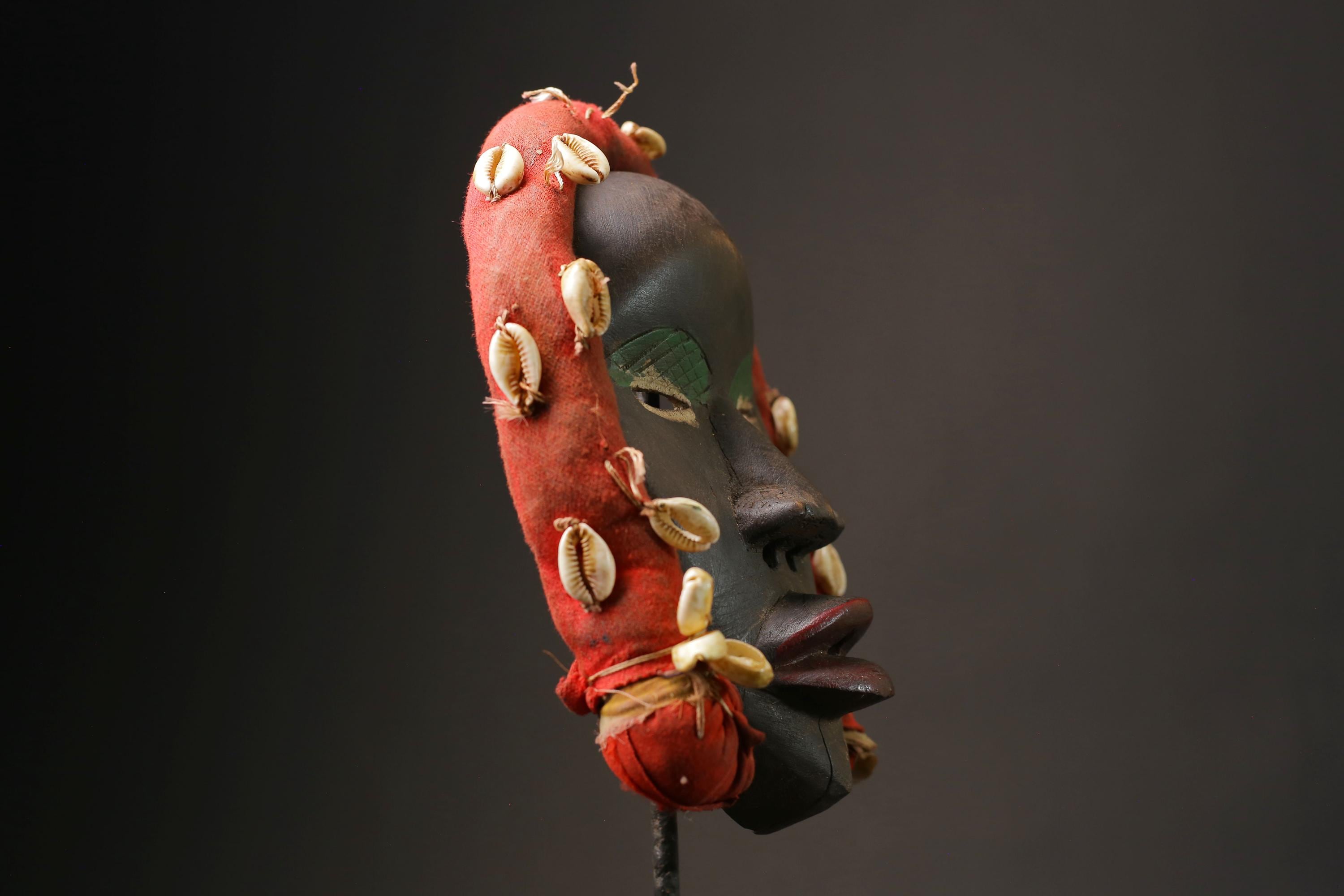 african wood mask antiques wood mask Face Mask African Dan Kran Masks for wall-9861