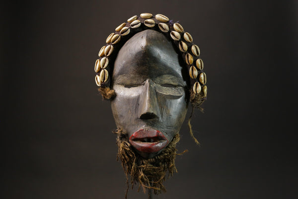 African masks antiques tribal wood mask Face Mask African Wall Hanging Dan-8827