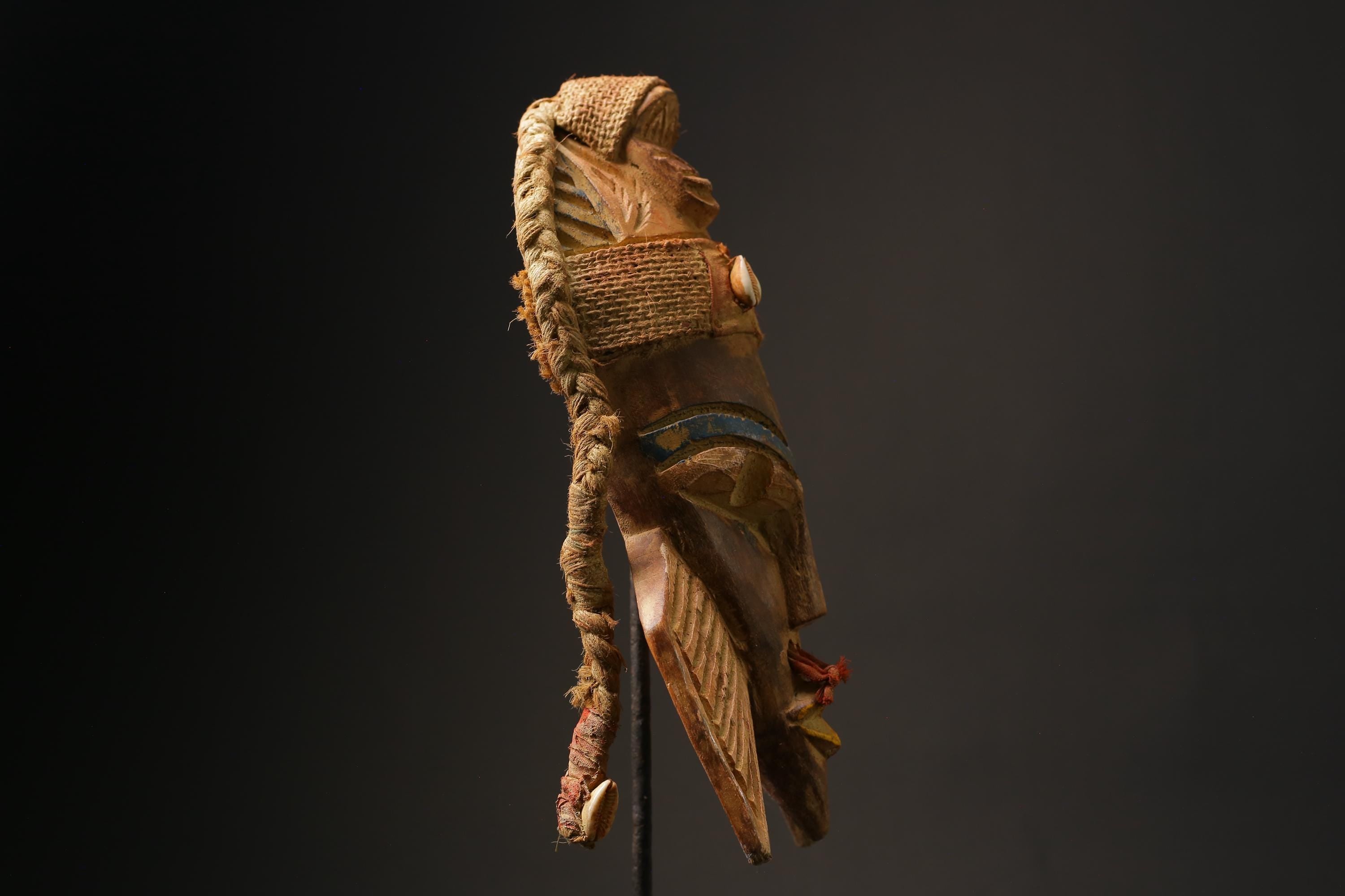 african wood mask antiques GHANA Home Décor Crafted Masks for wall -9859