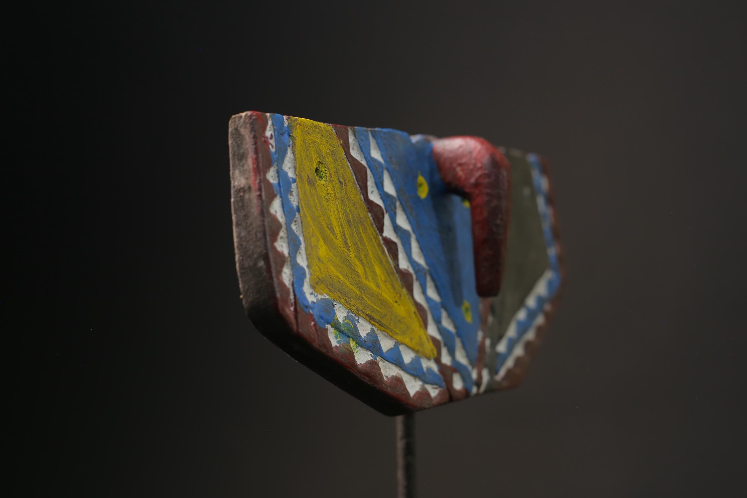 african wood mask antiques African Wall Decor Plank Mask BOBO Masks for wall-9858