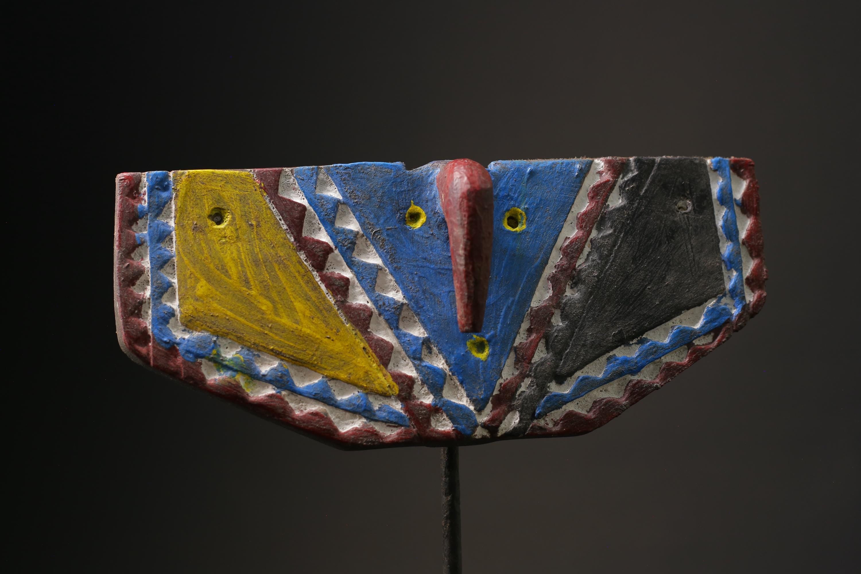 african wood mask antiques African Wall Decor Plank Mask BOBO Masks for wall-9858