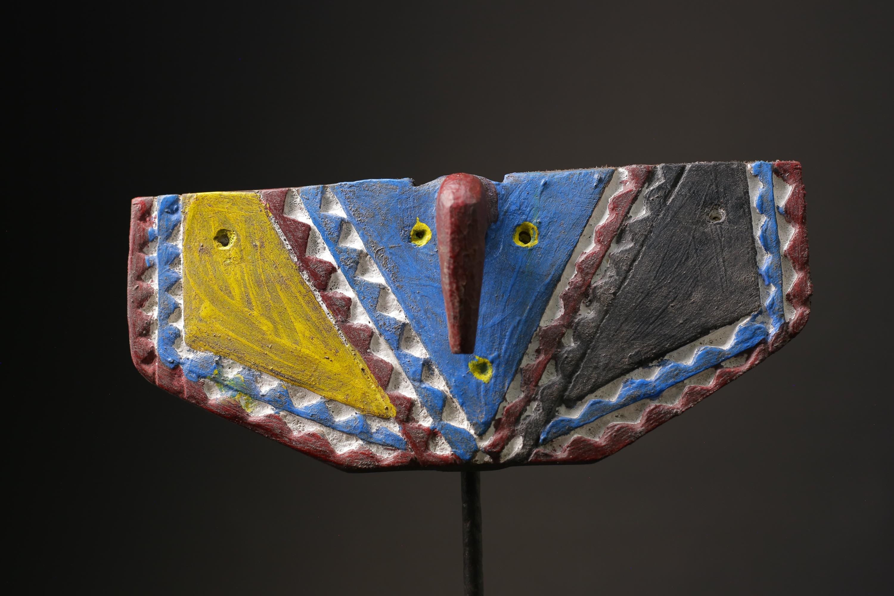 african wood mask antiques African Wall Decor Plank Mask BOBO Masks for wall-9858